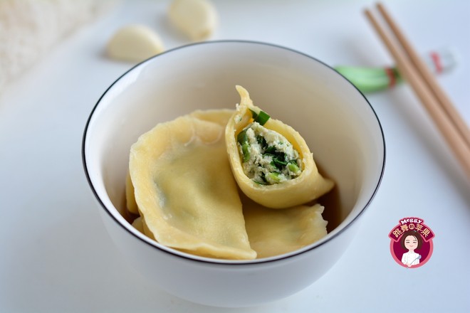 Leek, Tofu and Pork Dumplings recipe