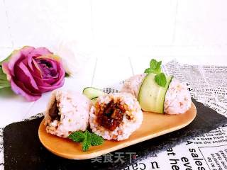 Multigrain Braised Pork Rice Ball recipe