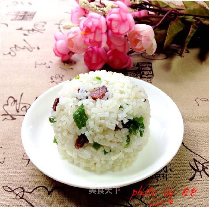 Fried Rice with Green Pepper Sausage recipe