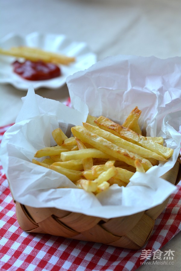 Air Fryer Version Less Fried Fries recipe