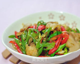 Fried Pork with Qin Pepper recipe