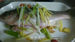 Steamed Sea Bass recipe