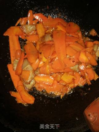 #团圆饭# Twice-cooked Pork and Carrot Slices recipe