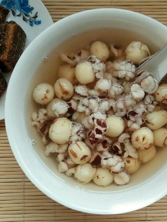 Gorgon Lotus Seed Brown Sugar Porridge recipe