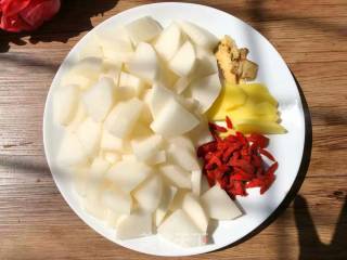 Lamb Stew with Radishes recipe