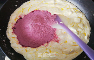 Purple Sweet Potato Snow Crisp recipe