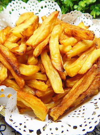 Spicy Baked French Fries