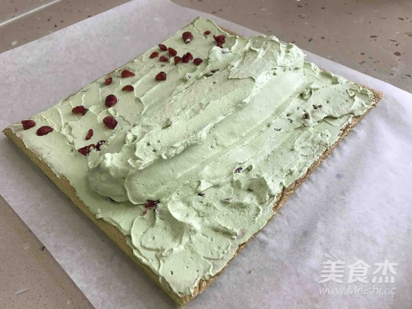 Matcha Cake Roll recipe