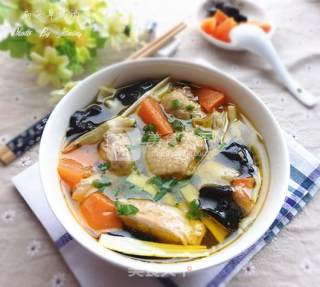 Flat Tip Grass Chicken Soup recipe