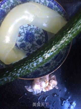 Cucumber with Noodles recipe