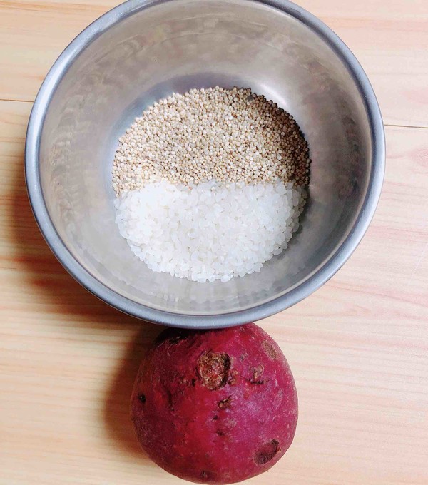 Purple Potato Quinoa Rice Porridge | Tonifying The Spleen and Stomach recipe
