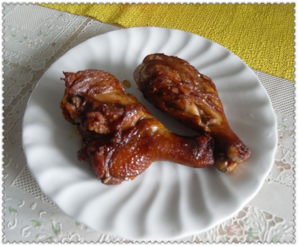 Microwave Roasted Chicken Drumsticks recipe