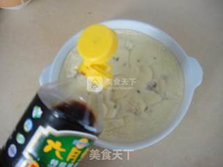 Steamed Custard with Minced Meat recipe