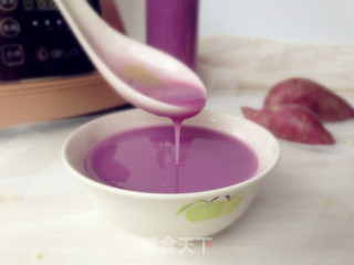 Purple Sweet Potato Rice Paste recipe