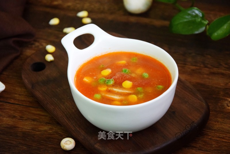Vegetarian Braised Corn Soup recipe