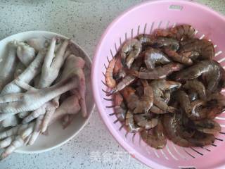 Roche Shrimp Grilled Chicken Feet recipe