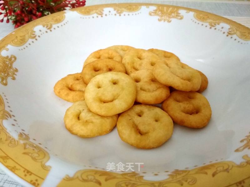Smiley Potato Pancakes recipe