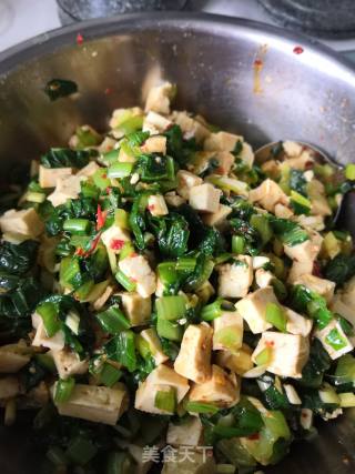 A Good Partner for Fat Reduction~chilled Cabbage Tofu recipe