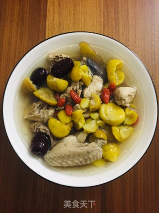 Chicken Chestnut Soup recipe