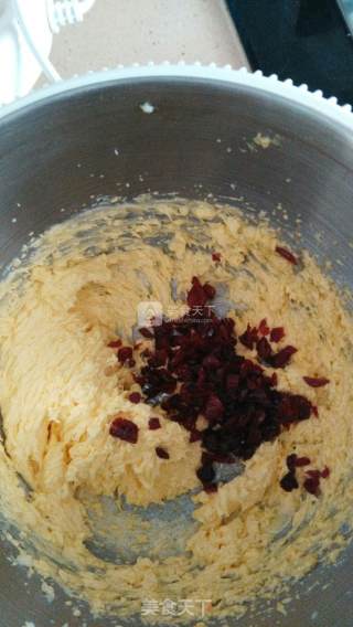 Purple Sweet Potato Cranberry Biscuits recipe