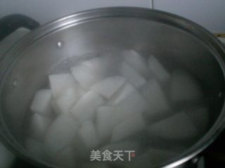 White Roasted Radish recipe