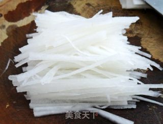 Ant Nest---sweet and Sour White Carrot Shreds recipe