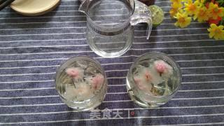 Lime Mint Sakura Tea recipe