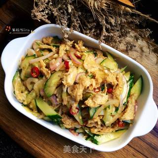 Cucumber and Onion Mix recipe