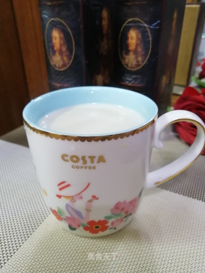 White Fungus Peanut Soy Milk recipe