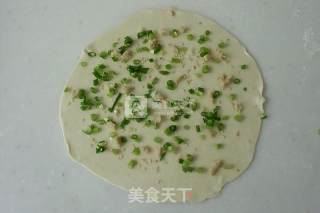 Lard Residue and Green Onion Pancakes recipe