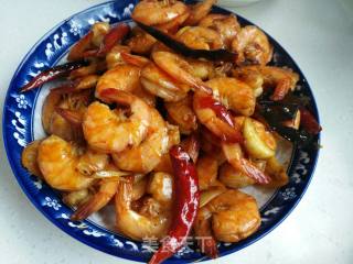 Beer Spicy Shrimp recipe