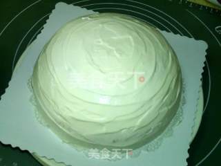 #柏翠大赛# Decorating Cake: Snow Rabbit recipe