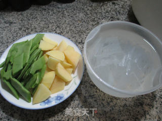 Carob and Potato Wide Noodles recipe