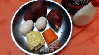 [guangdong] Double Sauce Sweet Potato Cake Cup recipe
