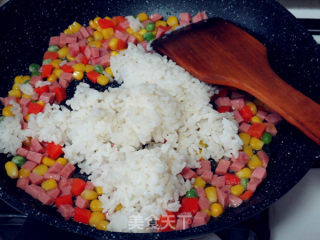 Omelette Rice with Tomato Sauce recipe