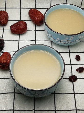 Red Date Cranberry Soy Milk recipe