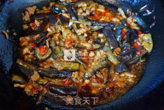 Grilled Eggplant with Minced Meat recipe