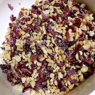 Brushed Peanut Cranberry Nougat recipe