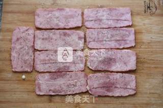Bacon Roll with Enoki Mushroom recipe