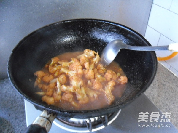 Roasted Cauliflower in Red Curry recipe