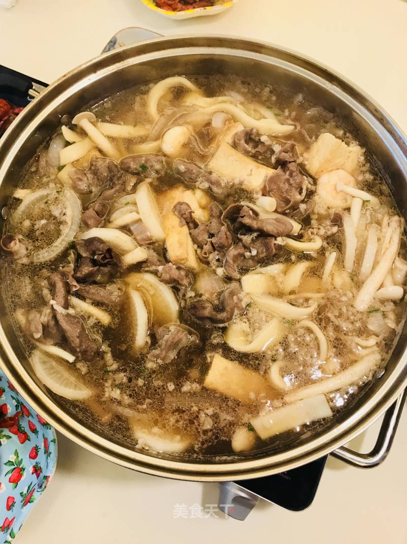 Hot Pot Udon recipe