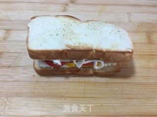 Banana Toast Sandwich-quick Breakfast recipe