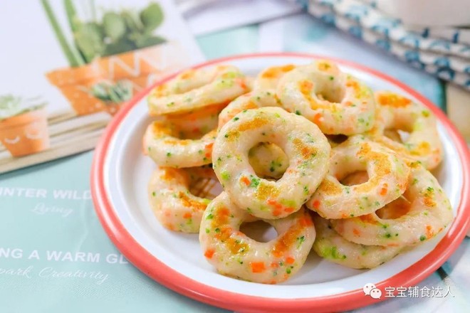 Seasonal Vegetable Shrimp Ring Baby Food Recipe recipe