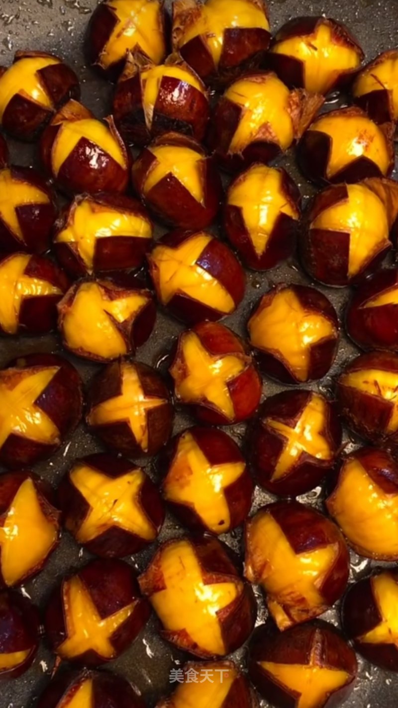Stir-fried Chestnuts with Sugar recipe