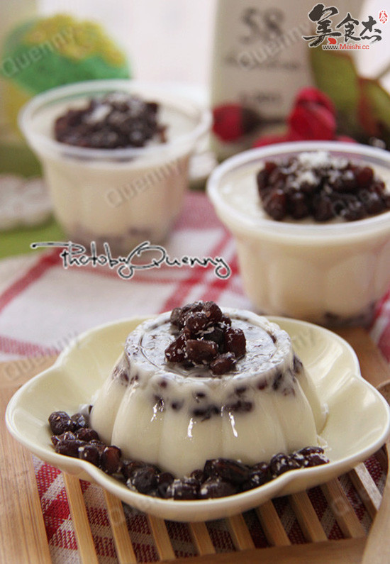 Honey Bean Coconut Milk Jelly recipe