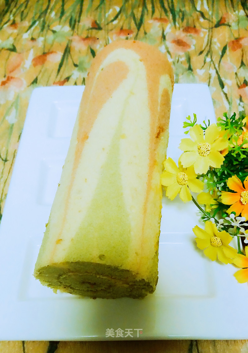 #the 4th Baking Contest Cum is Love to Eat Festival#vegetable (flour) Cake Roll