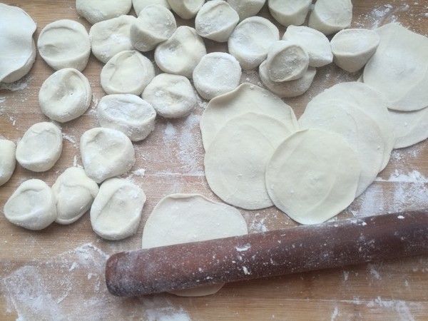 Beef and White Radish Dumplings recipe