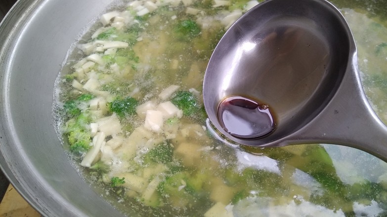 Broccoli Tofu and Tofu Soup recipe