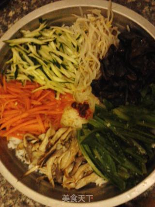 Homemade Home-made Korean Bibimbap recipe