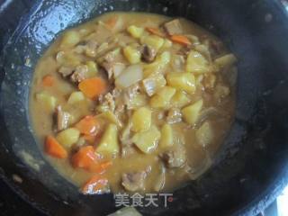 Curry Snow Dragon Beef Rice recipe